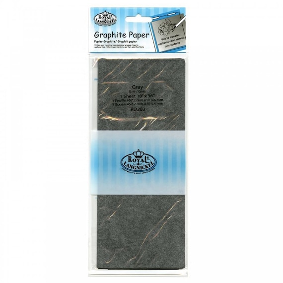 Royal & Langnickel Grey Graphite Carbon Paper 18 x 36"