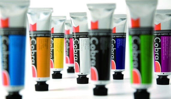 Cobra Water Mixable Oil Colour Chart