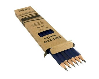 Seawhite of Brighton Graphite Pencil Pack of 6 (HB-8B)