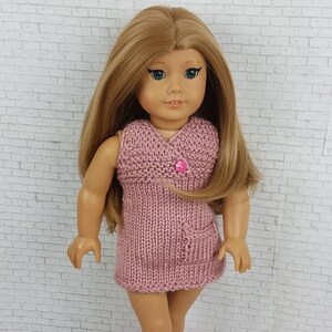 18 inch Doll Dress, Doll Dress, 18 inch Doll Clothes, Doll Summer Clothes, 18 inch Doll Outfit, Doll Summer Dress, Doll Clothes