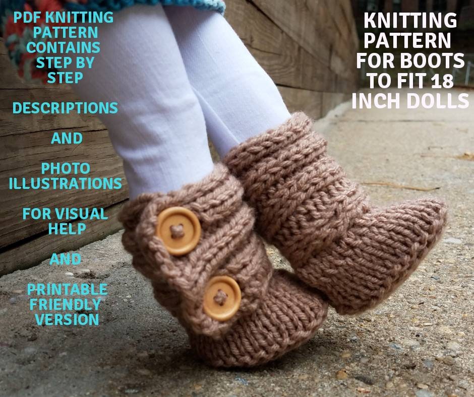 free knitting patterns for dolls booties
