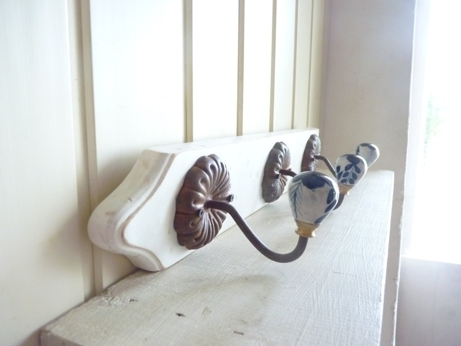 Coat hooks towel hooks shabby Chic decor farmhouse decor Etsy