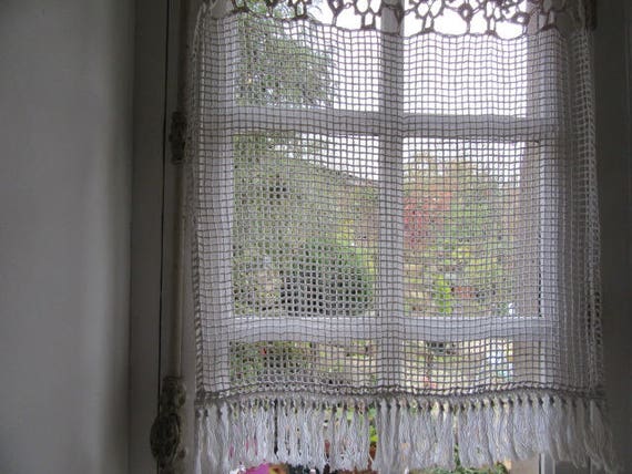 Spitze Gardine Häkeln Handmade Cafe Vorhang Französisch