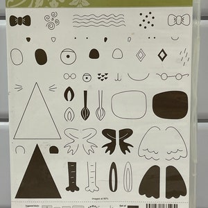 Speelse Pals stempelset+ stansen van Stampin'UP!
