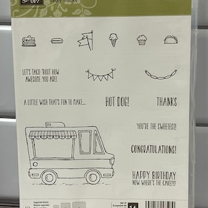 Camions savoureux. Par Stampin’UP!
