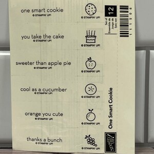 One Smart Cookie stamp set by Stampi&#39; UP!