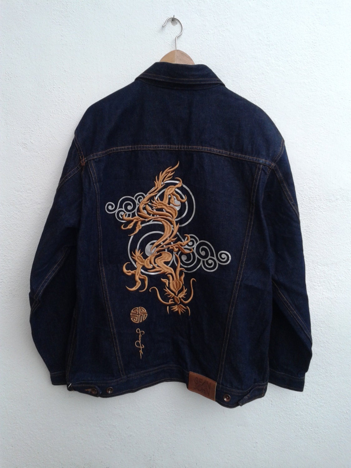 Vintage 90s Jeans Jacket Size Xl - Etsy 