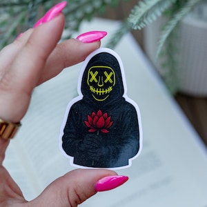 Niko's Lotus Flower Sticker | Kindle Sticker | Gifts for Her | Dark Romance | Vinyl Sticker