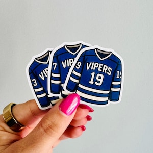 The Vipers Jerseys Aufkleber | Kindle Sticker | Geschenke für Sie | Dunkle Romanze | Vinyl Aufkleber