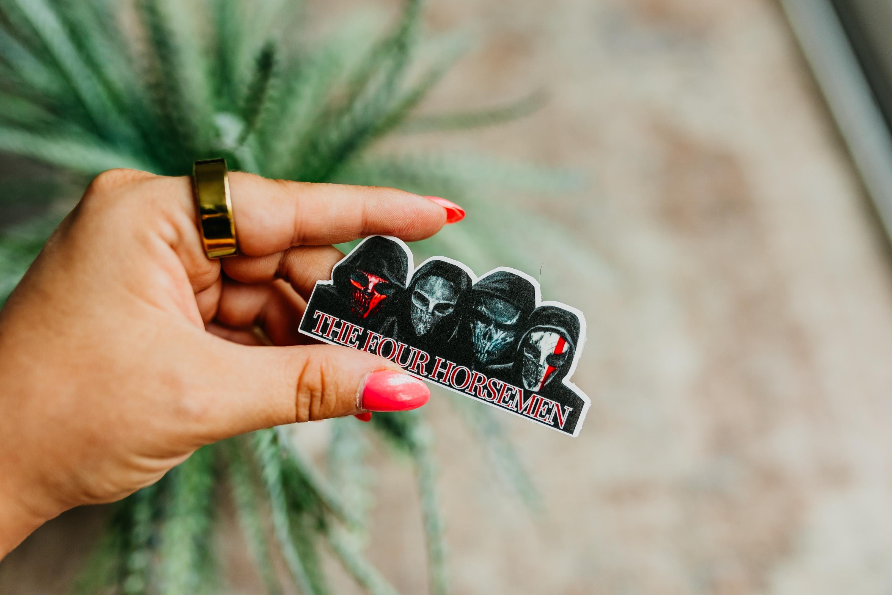 The Four Horsemen Sticker | Kindle Sticker | Gifts for Her | Dark ...