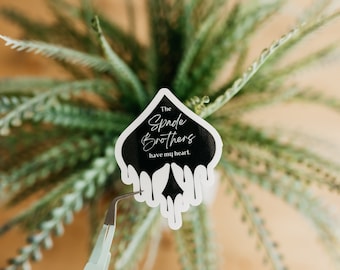 The Spade Brothers Have My Heart Sticker | Kindle Sticker | Gifts for Her | Dark Romance | Vinyl Sticker