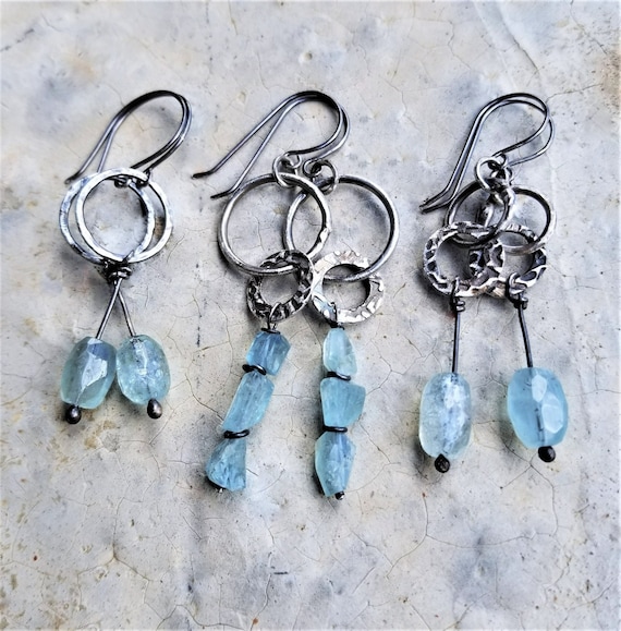 Artisan silver earrings discount