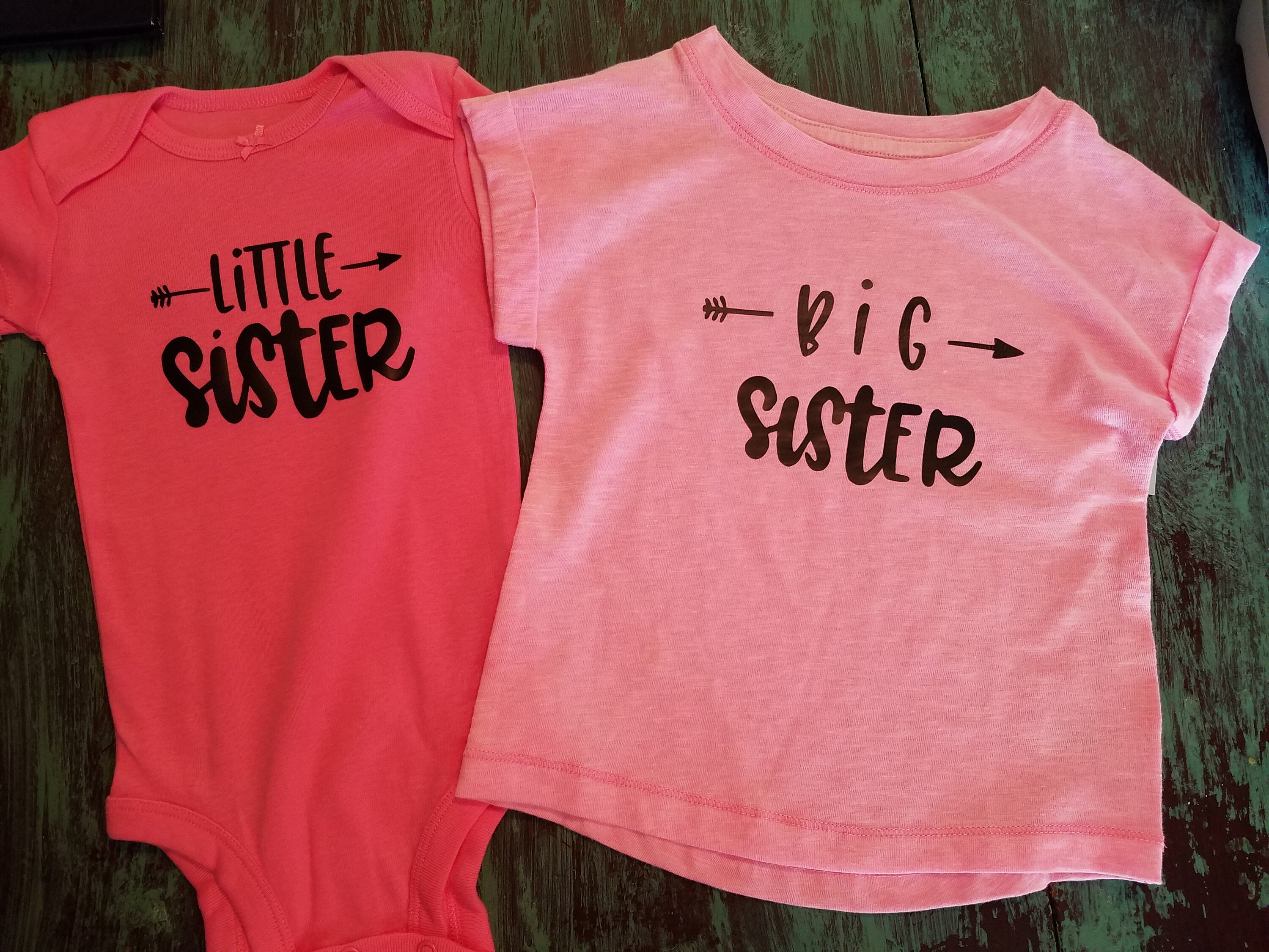 matching sister onesies