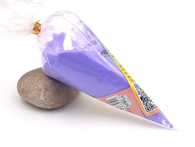 Fake whipped cream purple 30gr Etsy