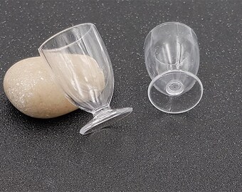 Glasses 2 foot or Miniature ice cream cups