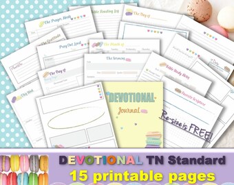Letter Size Midori Printable Inserts PlannerGrid: unique