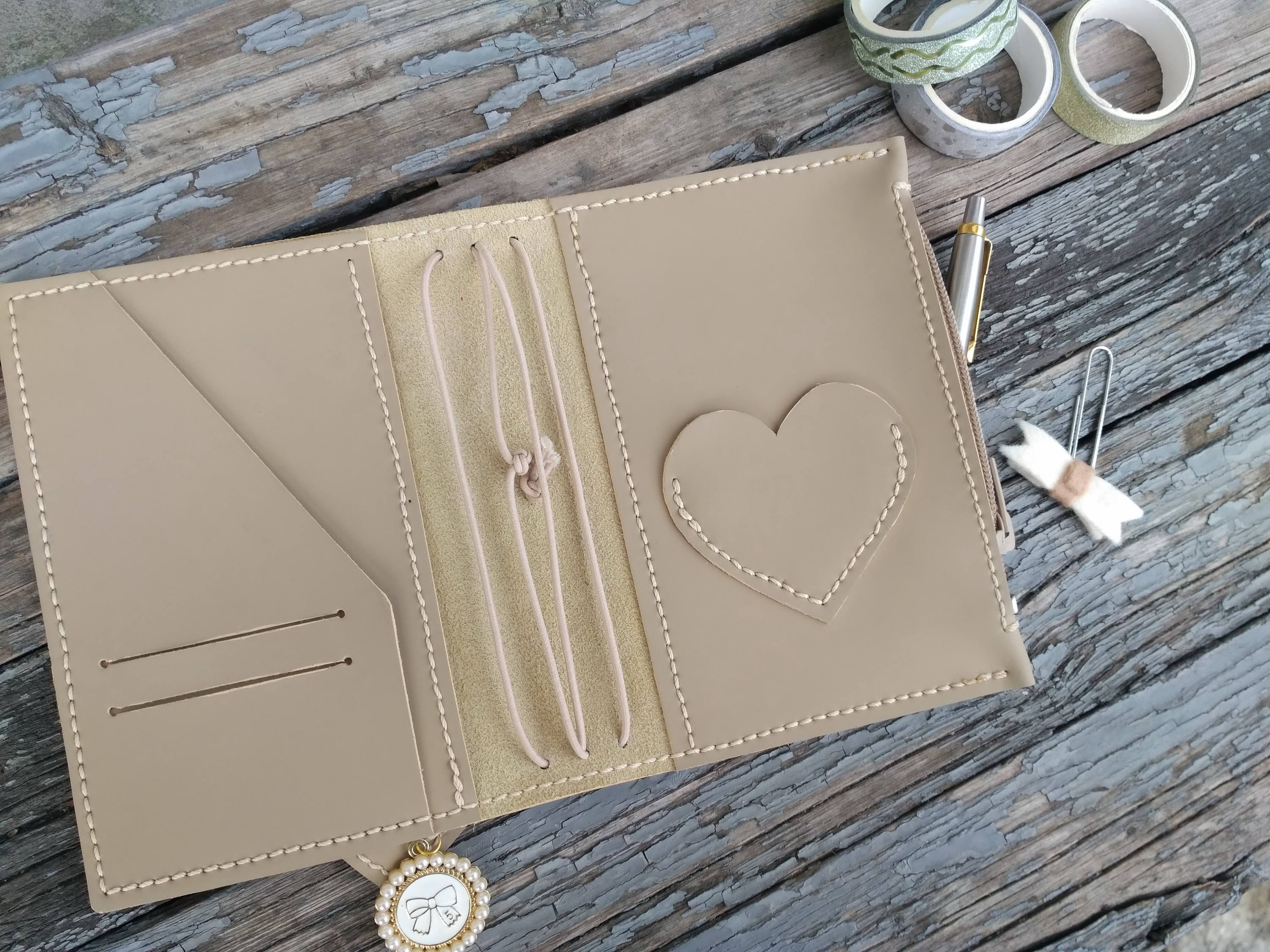 A6 planner cover travelers notebook hobonichi journal genuine Etsy