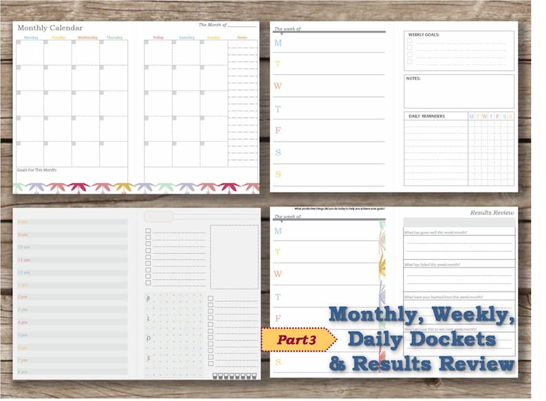 Filofax a5 inserts printable planner refills 2021 agenda Etsy