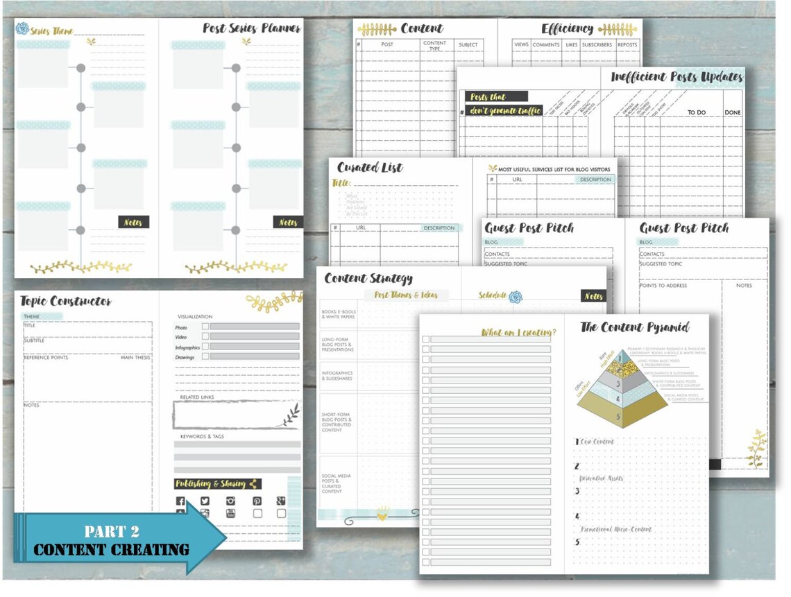 Planner inserts a5 printable binder pages bundle a5 weekly Etsy