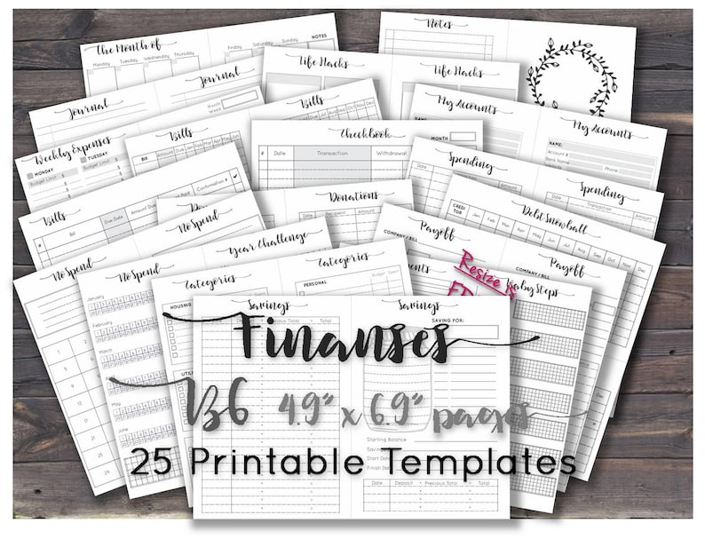 B6 visitors laptop inserts printable spending budget planner finance. B6 measurement. Any Re-dimension is Absolutely free! image relating to Free Printable B6 Inserts named B6 tourists laptop computer inserts printable funds planner finance. B6 dimensions. Any Re-measurement is Free of charge!