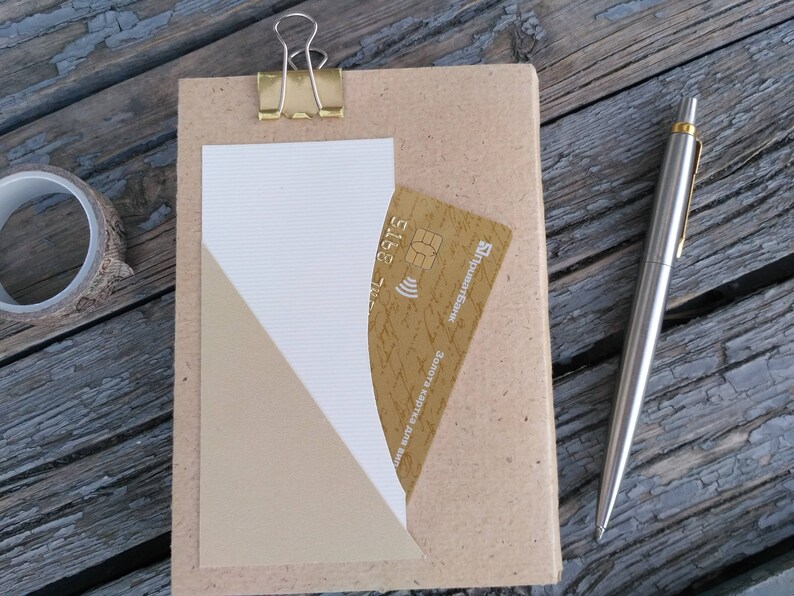 Traveler's notebook folder foldout file pockets insert tn Etsy