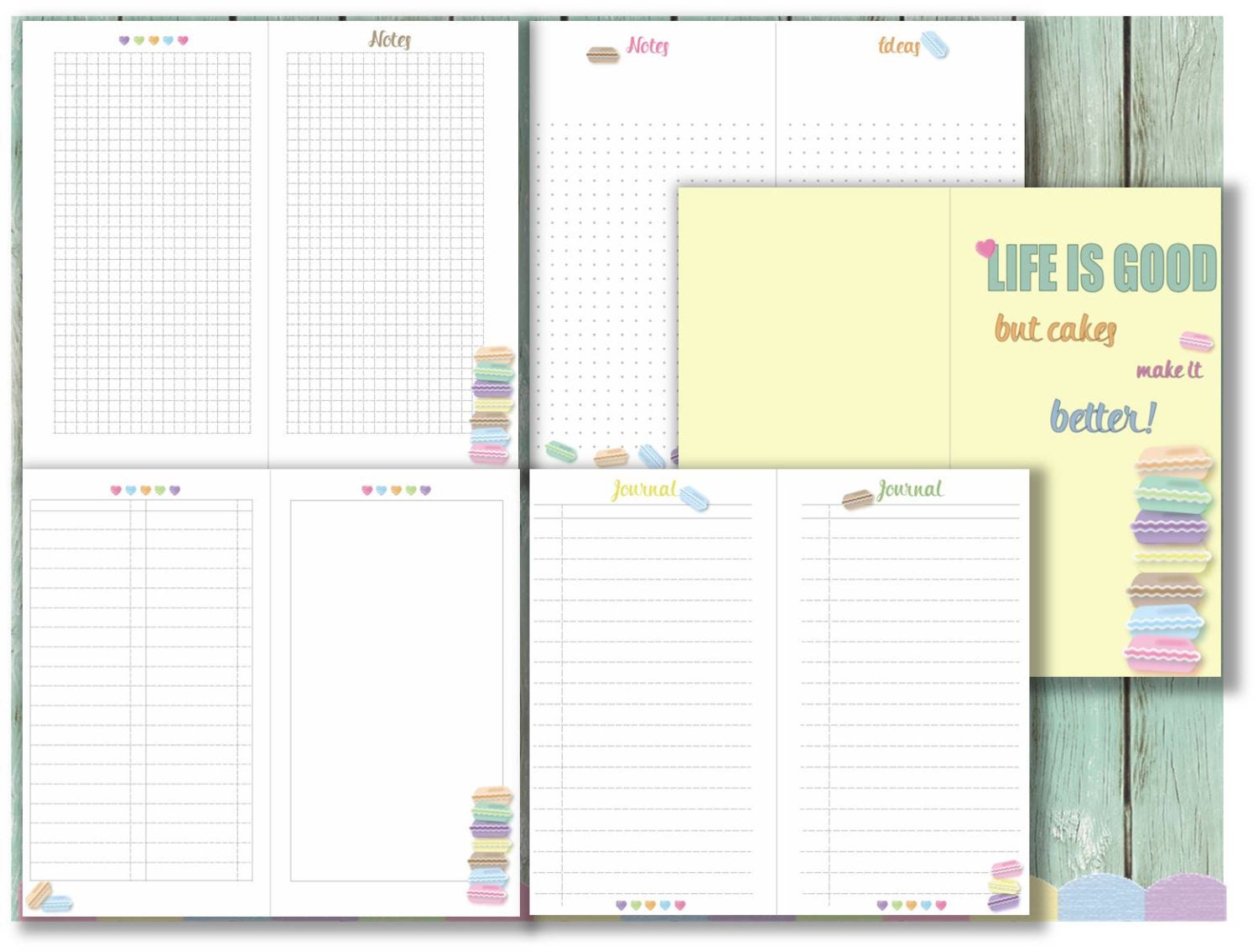 Recollections planner inserts zipper creative year printable Etsy