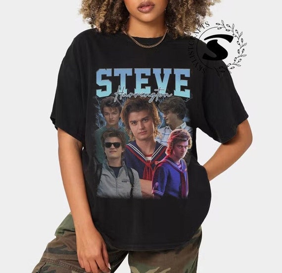 Steve Harrington Vintage 90s Shirt, Steve Harrington S4 Shirt, Stranger Things 4 Shirt, Steve Harrington Merch, Bootleg 90s Style, THSTVS_1