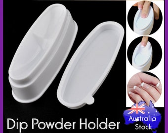 Dip Powder Case – Mit 3 Fächern, Aus ABS-Kunststoff, Für French Manicure Und Nageldesign