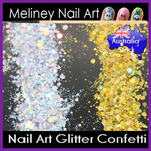 Gold Silver Nail Art Confetti Glitter Decorations Hexagon Dot Shape Sequins craft supplies mixed Wedding Party Birthday Shower Event Table