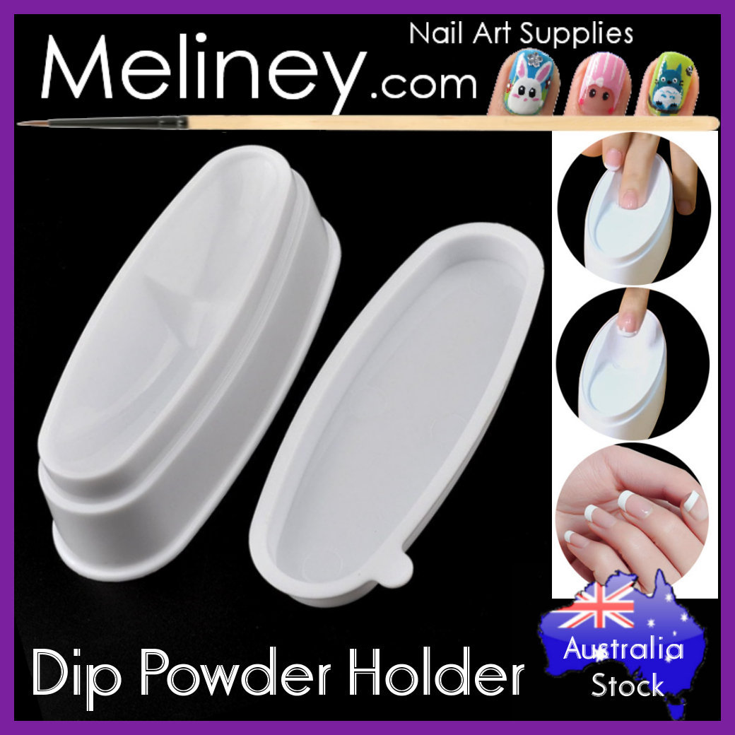 Dip Powder Organizer 26pcs/set 10 Sizes Nail Protector Holder Nail Art Tool  