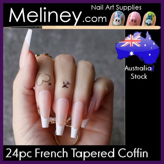 5 Pcs Color French Tip Nail Art Stamper Large Size Clear Silicone