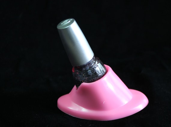Nail Polish Bottle Holder stand tilted tool nail art manicure silicon acrylic uv gel