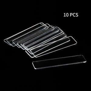 10pc Display Plate Nail Tip Stand Holder Nail Art Tool Salon Manicure acrylics slide Double Sided Tape 10pc Display Plate
