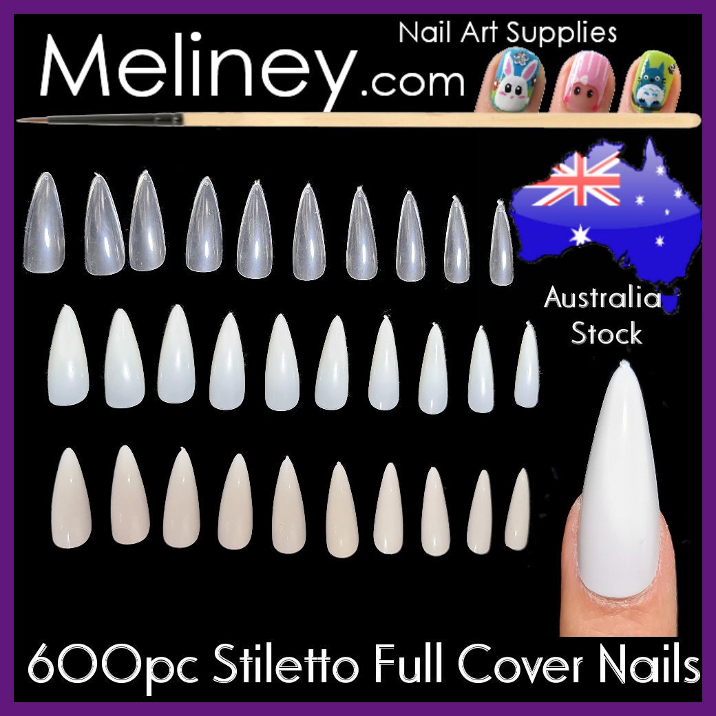 24pc Special Full Nail French Tips Natural Finger False Fake Art Cover  Manicure Acrylic UV Gel Long Short Press on Nails Stickers Tabs -   Canada