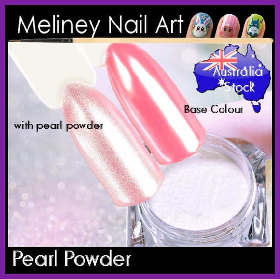 Pearl Powder Shining Effect Chrome Powder Pigments Nail Art Decoration Gel Manicure Shimmer Iridescent Fairy Dust Shiny Mermaid