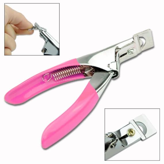 Buy Professional Acrylic False Nail Clippers for Acrylic Nails, Rose Red  Nail Tip Cutter Nail Manicure Tool for Salon Home Nail Art Online at Low  Prices in India - Amazon.in