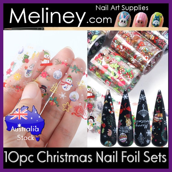 Get All Kinds of Nail FoilS Transfer for Nail Art