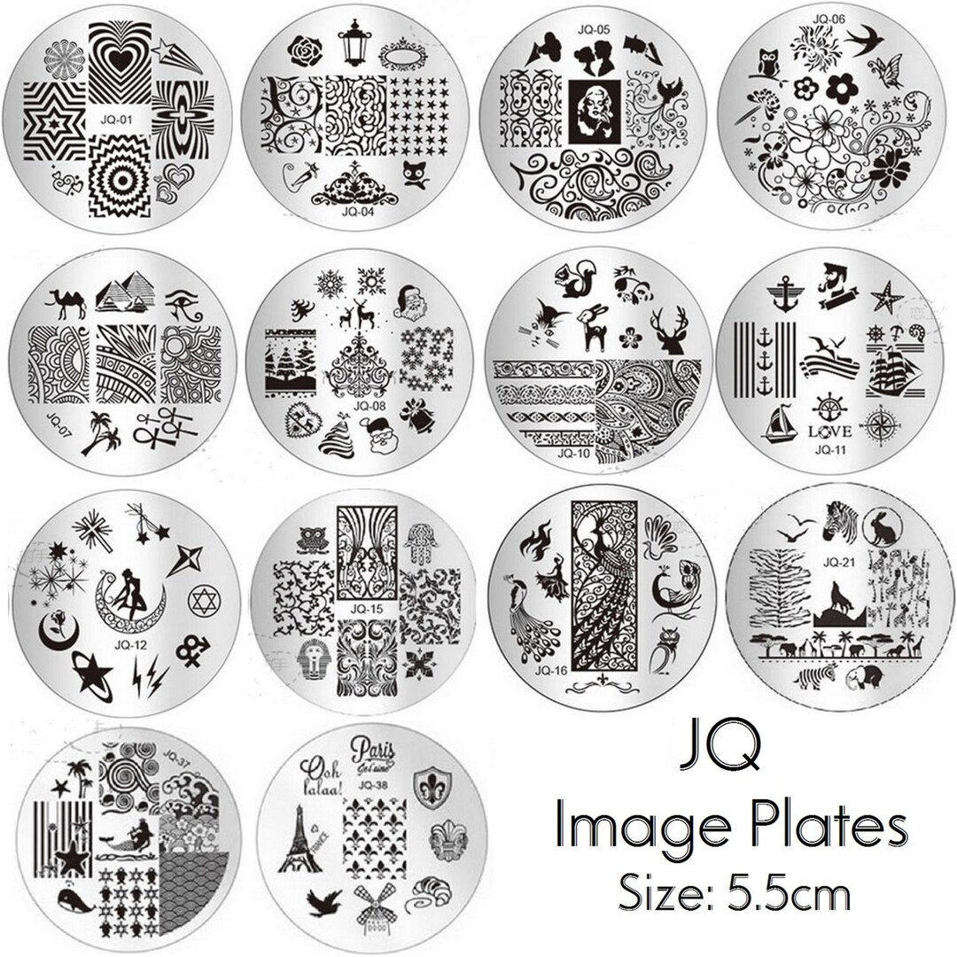 Size Matters 03 | Spring Long Nail Stamping Plates | MoYou London