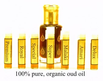 Organic Oud Oil, 100% Natural Oudh Oil, Pure Agarwood oil, Dehn Al Oudh Oil, Pure Oudh Oil, Real Oud Perfume, Sustainable Oud Oil, Real Oud