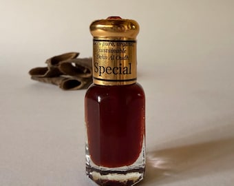 Natural Oud Oil: Pure Organic Agarwood Oil, Cambodi Oud, Sustainable Oud Oil,  100% Pure Oud Oil, Half Tola Oud Oil, Organic Oud Oil