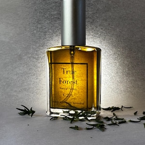 True Forest-Natural Forest Cologne, Vetiver Cologne, Pine Perfume, Forest Scented Perfume, Natural Perfume, Bergamot Cologne, Wear the Woods
