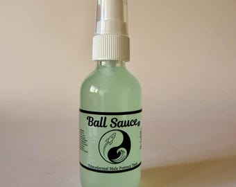 Ball Sauce: Transdermal Male Potency Tonic & Deodorant