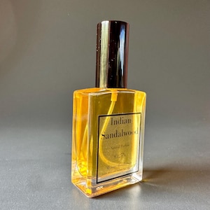 Pure Mysore Sandalwood Perfume - Authentic Indian Oil for Luxury and Tranquility. The Experience of  Enlightenment in a Bottle