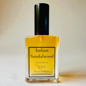 Indian Sandalwood Perfume, Real Mysore Sandalwood Cologne Parfum, Indian Sandalwood Oil