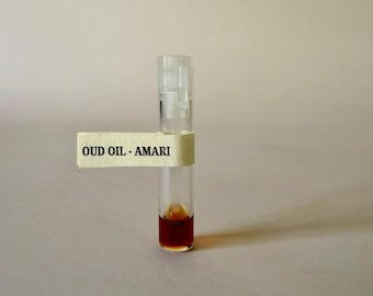 Real Oud Oil Sample: Pure Agarwood Sampler