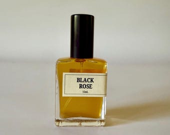 Perfume Black Rose: Absoluto de rosa natural, oud y sándalo