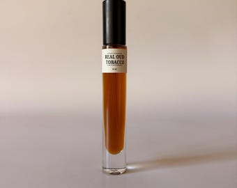 Real Oud Tobacco Perfume, Cambodi Oud, Vanilla, Sandalwood