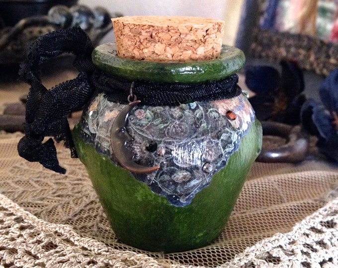 Midnight in the Garden Spell Pot Etsy