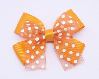 Poke-A-Dot Orange Bow