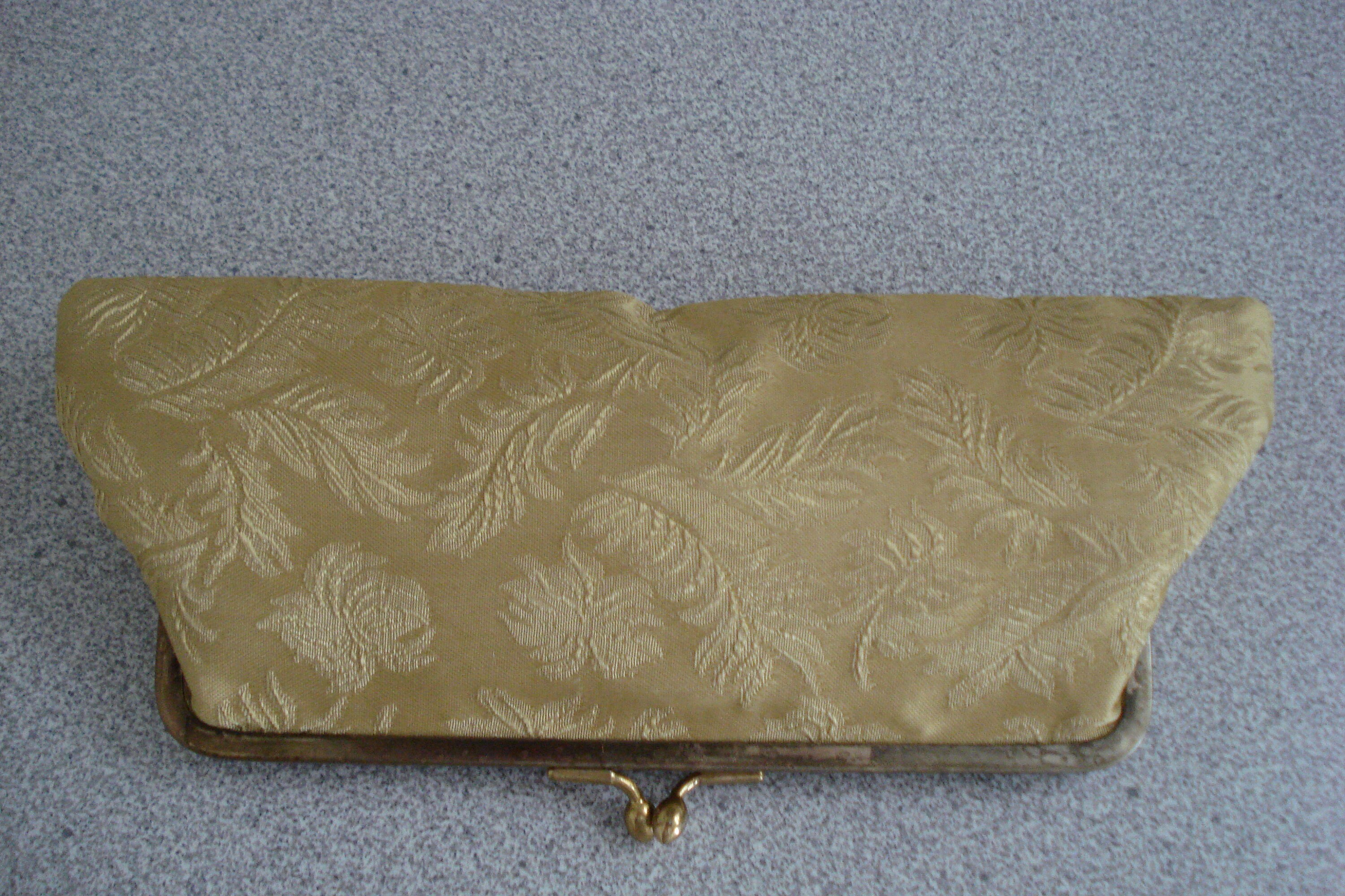 VINTAGE EYEGLASSES CASE / Cosmetic Pouch / Asian Inspired 